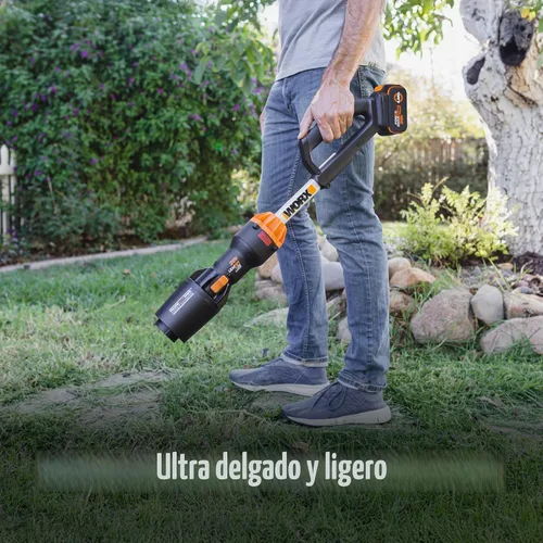 Vista 2 de WORX Soplador de hojas inalámbrico, soplador eléctrico de 20 V