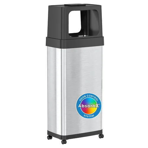 Vista 10 de iTouchless - Basurero de cocina con sensor automático con capacidad de 13 galones y filtro de olor