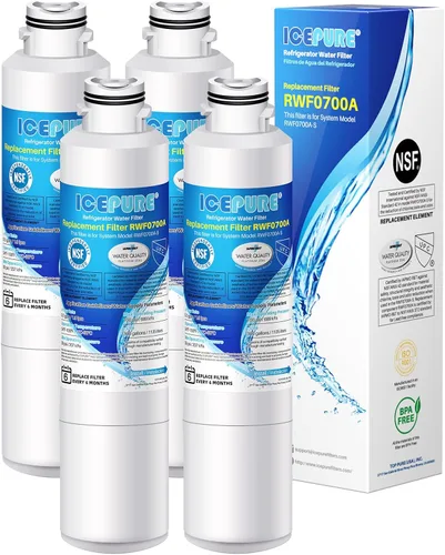 Vista 18 de ICEPURE PRO DA29-00020B NSF401&473&53 Samsung Filtro de agua para refrigerador, repuesto para DA29-00020B-1, DA29-00020A/B, HAF-CIN/EXP