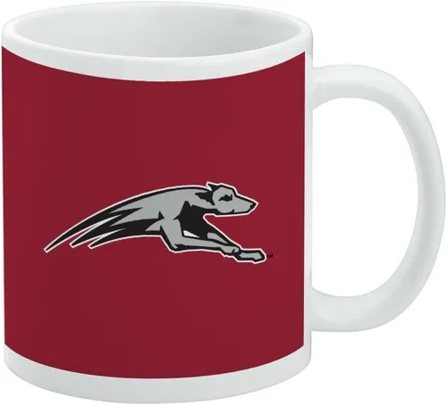 Vista 92 de Taza de cerámica con el logotipo principal de la Universidad Rider, taza de regalo novedosa para café, té y bebidas calientes, 11oz, blanca