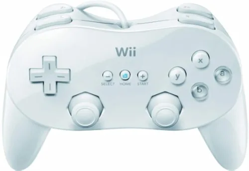 Vista 2 de Wii Classic Controller Pro - Black - Nintendo Wii Standard Edition