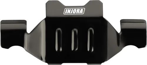Vista 2 de INJORA Protector de chasis de placa deslizante de acero inoxidable para TRX4M Upgrade 1/18 RC Crawler, 0.49 oz