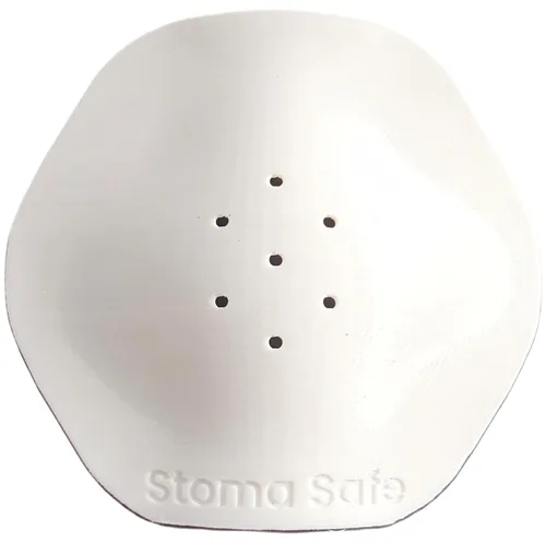 Vista 8 de StomaSafe Protector de estoma Protector de estoma Protector de ostomía Protector de hernia Bolsa de ostomía (blanco)