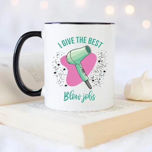 Vista 4 de YouNique Designs Divertida taza para estilista, 11 onzas, regalos para peluquería, regalos para estilistas, idea de regalo para peluqueros