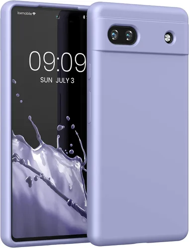 Vista 40 de kwmobile Funda Compatible con Google Pixel 6 Pro - Funda de Teléfono de Silicona TPU con Acabado Suave - Azul Caribe