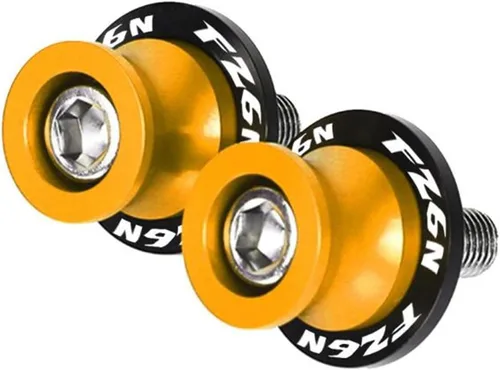 Vista 12 de Carretes de basculante de aluminio para motocicleta, tornillos deslizantes de soporte de 0.236 in para Yamaha FZ6N FZ 6N FZ-6N 1998 1999 2000 2001