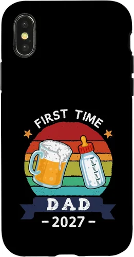 Vista 5 de First Time Dad 2027 Case for iPhone XR