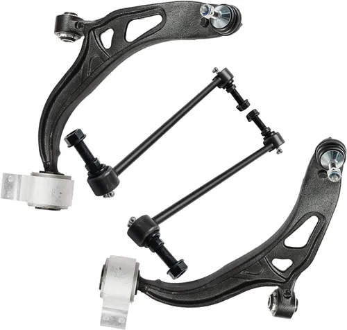 Vista 142 de Detroit Axle - Barras estabilizadoras de brazos de control delanteros 4WD para Ford 2005-2008 F-150 Lincoln Mark LT, 2 brazos de control superiores