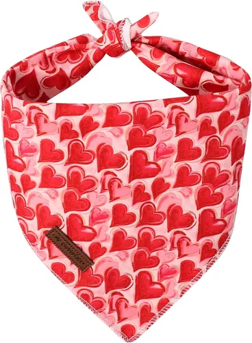 Vista 19 de MR. CHUBBYFACE Pañuelos azules con rayas para perros, reversibles, baberos triangulares, bufanda, accesorios para perros, gatos, mascotas