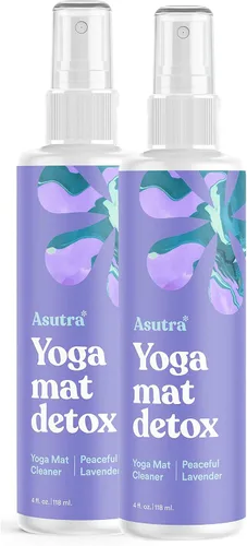 Vista 12 de Limpiador de colchoneta para yoga 100% natural y orgánico, SEGURO PARA TODAS LAS COLCHONETAS, no deja residuos pegajosos o viscosos, limpia