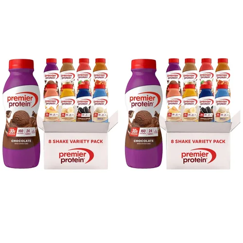 Vista 8 de Premier Protein Batido alto en proteínas de 1.06 oz, paquete variado de 8
