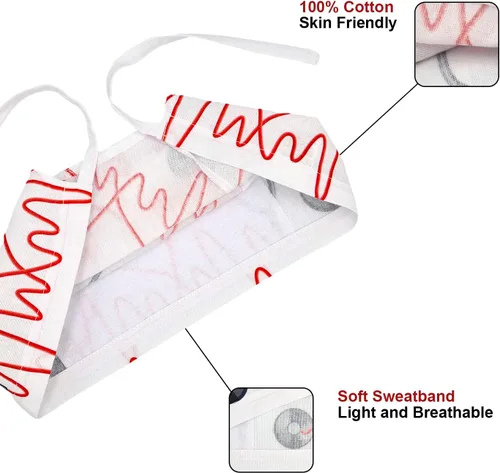 Vista 82 de Print Scrub Caps - Sombrero perfecto para enfermeras, médicos y EMTs..