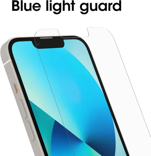 Vista 4 de OtterBox ALPHA FLEX - Protector de pantalla para iPhone 13 y iPhone 13 Pro, transparente (GEN 2)