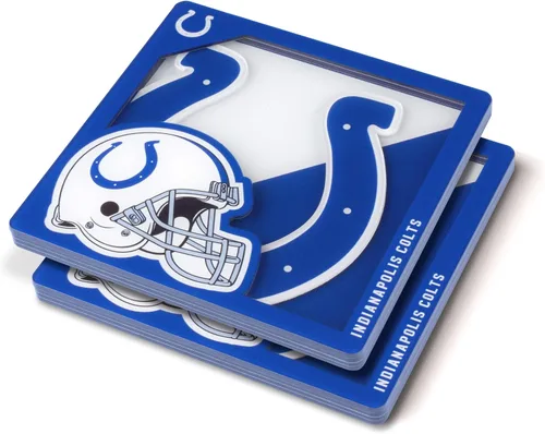 Vista 31 de YouTheFan NFL - Posavasos de la serie de logotipos en 3D