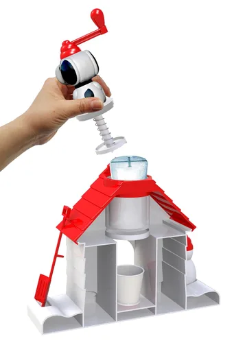 Vista 6 de Cra-Z-Art Snoopy Máquina de Conos de Nieve SNO-Cone, Máquina para Hacer Conos de Nieve de Hielo Raspado Raspadora de Hielo, Máquina de Hielo Raspado