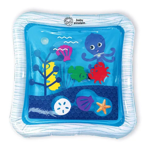 Vista 11 de Baby Einstein Farm Explorers Cal's Sensory Barn - Tapete de agua multisensorial, rojo, de 0 a 36 meses
