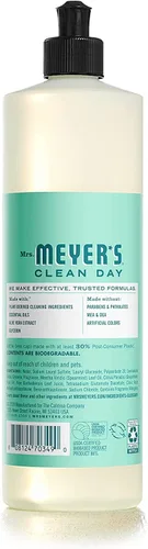 Vista 164 de Mrs. Meyer’s Clean Day - Detergente líquido para platos, aroma a lavanda, botella de 16 oz
