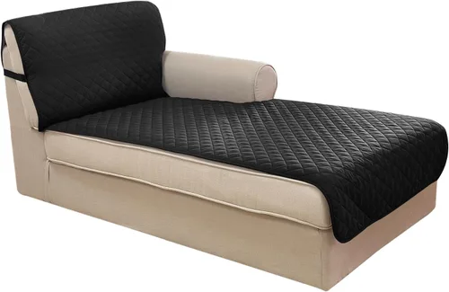 Vista 126 de U-NICE HOME Funda para sillón reclinable, reversible, con correas elásticas, resistente al agua, protege de perros y mascotas, sillón pequeño