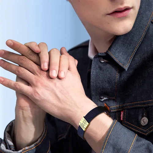Vista 28 de Pulseras de cuero personalizadas para hombre con 1-6 nombres, pulsera trenzada personalizada con cuentas para papá, marido, día del padre, San