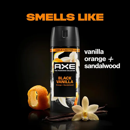 Vista 3 de AXE Spray corporal mixto, 4 unidades, manténgase fresco durante 72 horas, sin aluminio, 2.9 onzas