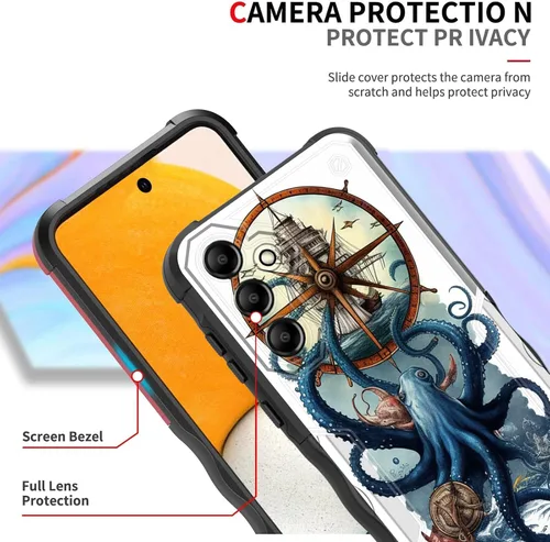 Vista 1014 de Funda para Galaxy A14 5G, [Doble Capa][Protección contra Caídas de Grado Militar de 10 Pies] [Antideslizante] Funda Resistente a Prueba de Golpes