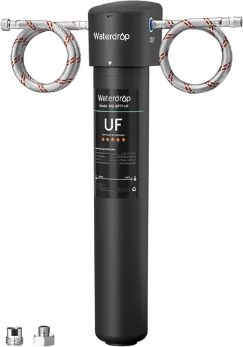Vista 13 de Waterdrop 17UA 3 años Filtro de agua para debajo del fregadero, Sistema de filtración de agua para debajo del fregadero, Reduce PFAS, PFOA/PFOS