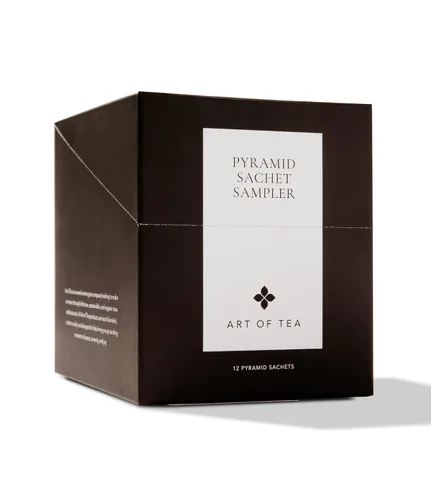 Vista 9 de Art of Tea Apricot Escape - Sin cafeína 50 bolsitas de té piramidales ecológicas