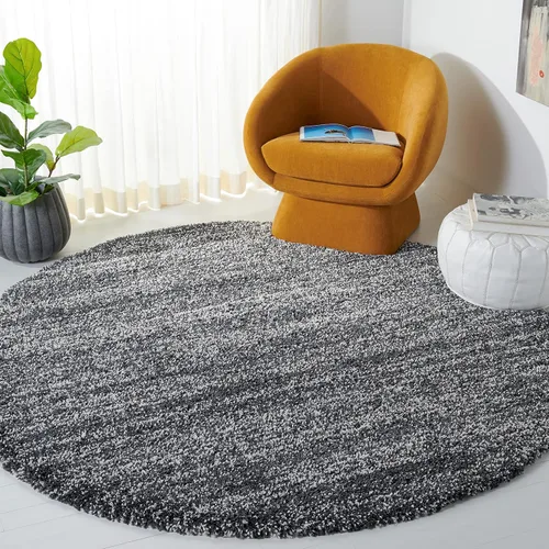 Vista 51 de SAFAVIEH Hudson Shag Collection - Alfombra decorativa de 2 x 3 pies, color marfil y azul marino, no desprende pelusa y de fácil cuidado, 2 pulgadas