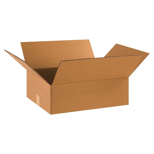 Vista 123 de Selecciona un tamaño: cajas planas de Tape Logic, Kraft, 25
