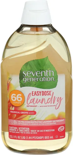 Vista 15 de Seventh Generation Detergente líquido para ropa, aroma cítrico fresco, 60 cargas, combate las manchas, 90 onzas líquidas