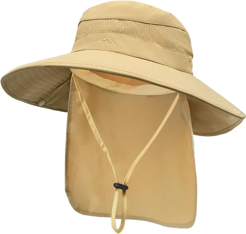 Vista 12 de Sombreros de sol para hombres y mujeres, protección UPF 50+, sombrero de Grisclaro