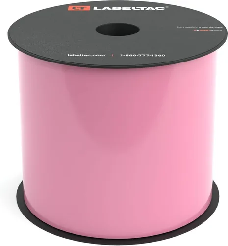 Vista 7 de Suministro de etiquetas LT4/LT4P/LTPX 0.5" x 150' Negro Print Long-Lasting Labels on Durable Water & Chemical Resistant Vinyl - Ideal for a Wide