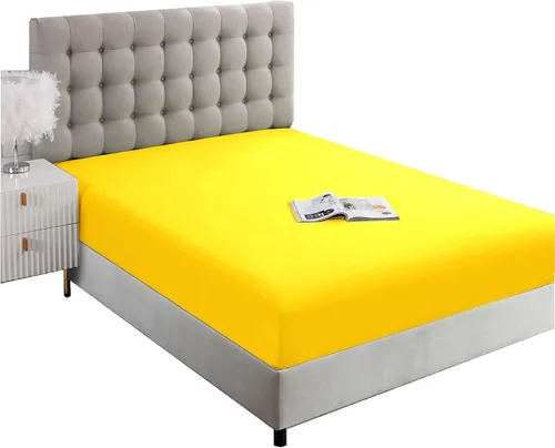 Vista 26 de Sábana ajustable de tamaño completo Ghooss - Sábana con bolsillo profundo de hasta 14 pulgadas - Resistente a las arrugas, la decoloración