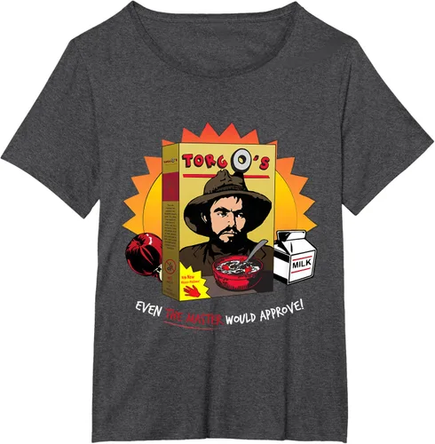 Vista 25 de Torgo Camiseta de película de culto de cereales, Negro, S