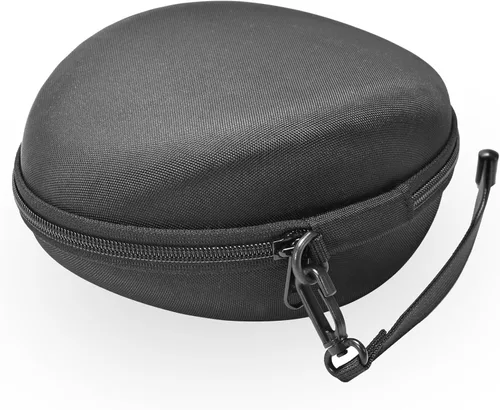 Vista 10 de Funda de transporte rígida para viajes compatible con auriculares Skullcandy Crusher sobre la oreja. (Solo la funda, no incluye el dispositivo)