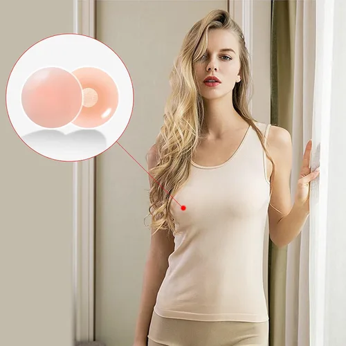 Vista 2 de Yalixuan Silicone Nipple Covers Breast Petals