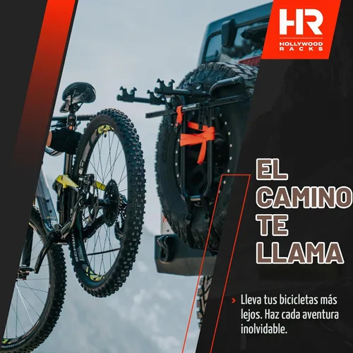 Vista 4 de Hollywood Racks SR1 - Soporte para neumáticos de repuesto para 2 bicicletas