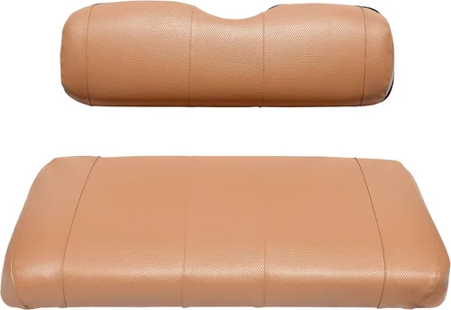 Vista 18 de Funda de repuesto para carrito de golf Club Car Precedent - Asiento de banco delantero - Vinilo marino premium - Costuras de 5 paneles - Instalación