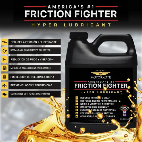 Vista 3 de Lubricante Hyper para el motor, de la marca MotorKote (1 galón)
