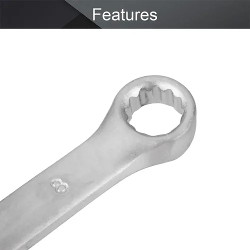 Vista 3 de Utoolmart Llave combinada de 12 puntos, 0.315 in métrica 5.039 in de longitud, 1 unidad