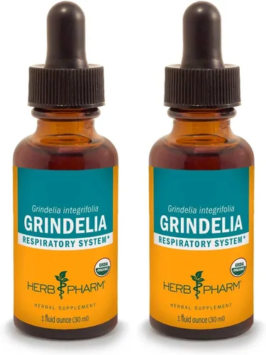 Vista 2 de Herb Pharm Grindelia Extracto líquido para apoyo del sistema respiratorio - 1 onza (DGRIND01)