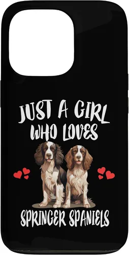 Vista 10 de Just A Girl Who Loves Springer Spaniels Dog Case for iPhone 17