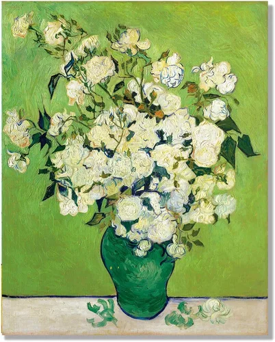 Vista 73 de ELITEAART- La noche estrellada por Vincent Van Gogh, pintura al óleo, reproducción de pintura al óleo, impresión en lienzo giclée, tamaño marcado