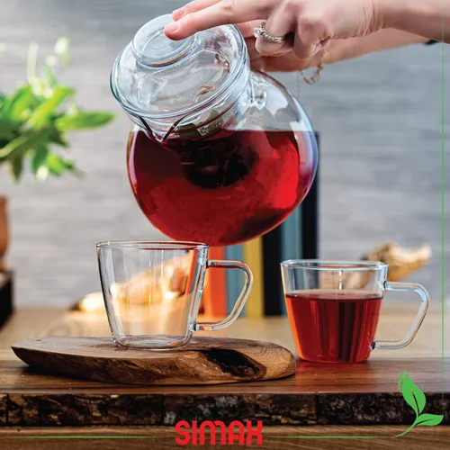 Vista 6 de Simax Tetera de vidrio para estufa: tetera de vidrio para estufa - Tetera para estufa - Teteras para estufa - Hervidores aptos para estufa