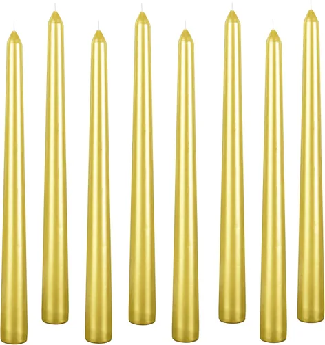 Vista 17 de Kemladio 4 velas cónicas de 10 pulgadas, quemadas sin perfume 7.5 horas, cena elegante, palitos de velas altas, decoraciones de fiesta de Halloween
