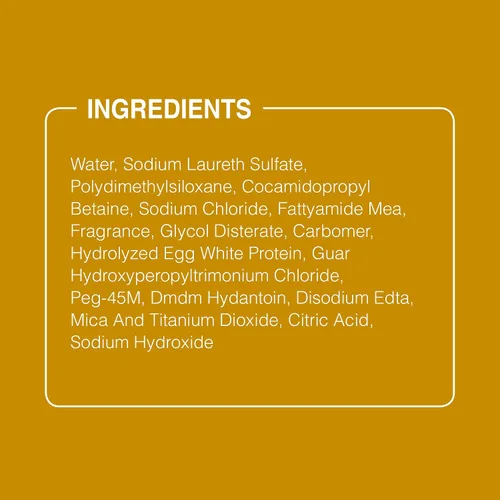 Vista 6 de Chik Protein Solutions - Hairfall Prevent Egg White Shampoo - 5.9 fl oz para cabello grueso y saludable.