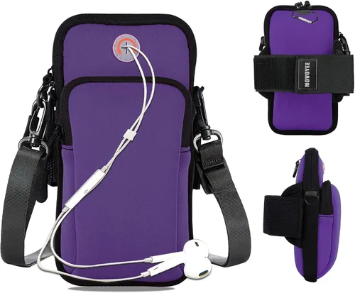 Vista 16 de Brazalete de correr para teléfono celular para iPhone 11 12 13 14 15 16e 16 17 Pro Max Xs X Xr 8 Plus SE Mini, Galaxy S26 S25 S24 S23 S22 Note 20