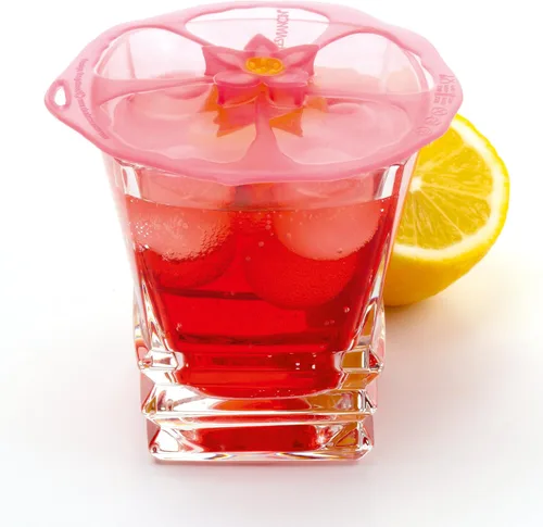 Vista 3 de Charles Viancin Juego de fundas para bebidas de hibisco/2