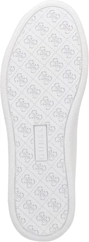 Vista 3 de GUESS Tenis Renzy para mujer, Blanco Graffitti