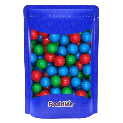 Vista 6 de Fruidles Blow Pop - Bolas de goma de mascar saborizadas para bufé, recambios de tamaño de máquina, certificado Kosher Parve, 1 pulgada (1 libra)